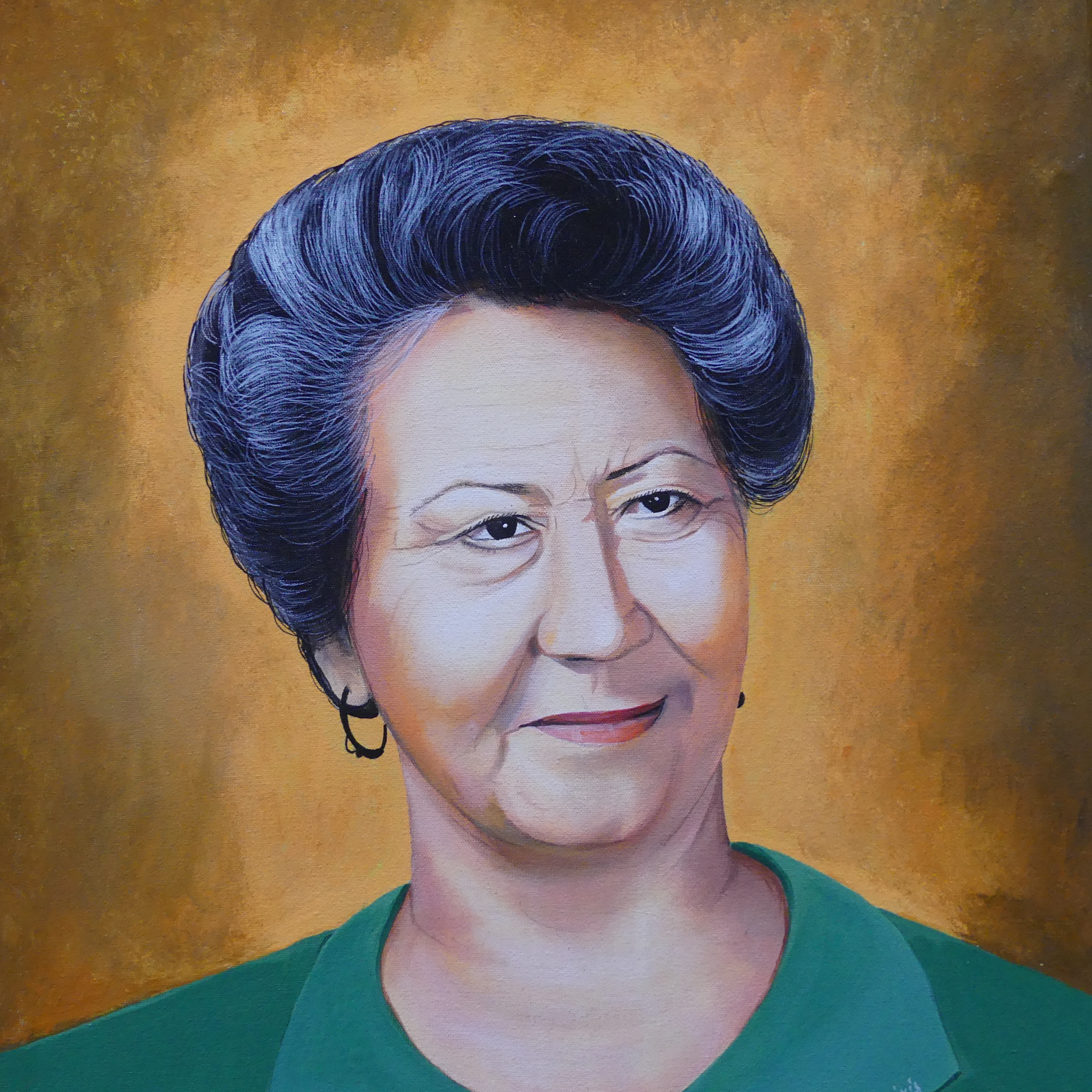 Foto de Mirtala Bonilla de Reyes, alcalde de El Progreso, Yoro